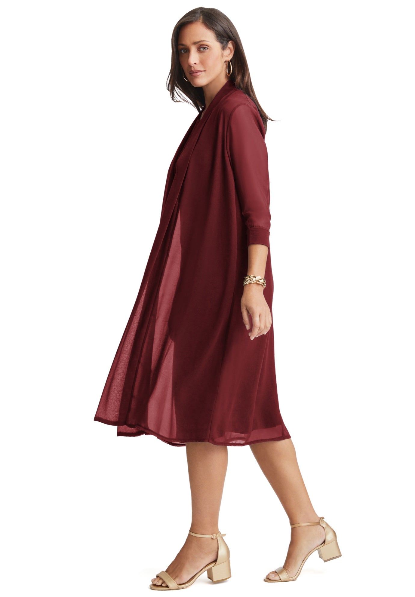 2-Piece Lace Jacket Dress image number 2