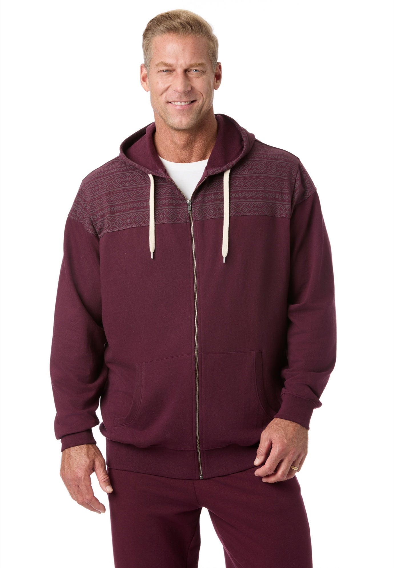 French Terry Snow Lodge Hoodie image number 0