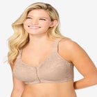 Front Close Wireless Posture Bra image number null
