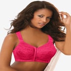 Front Close Wireless Posture Bra image number null