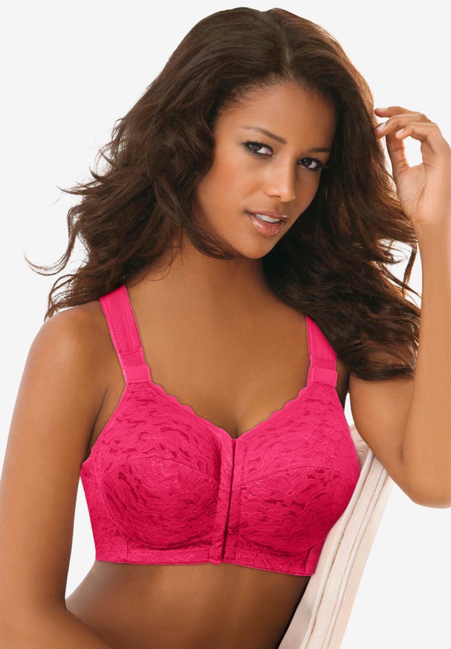 Front Close Wireless Posture Bra image number 0