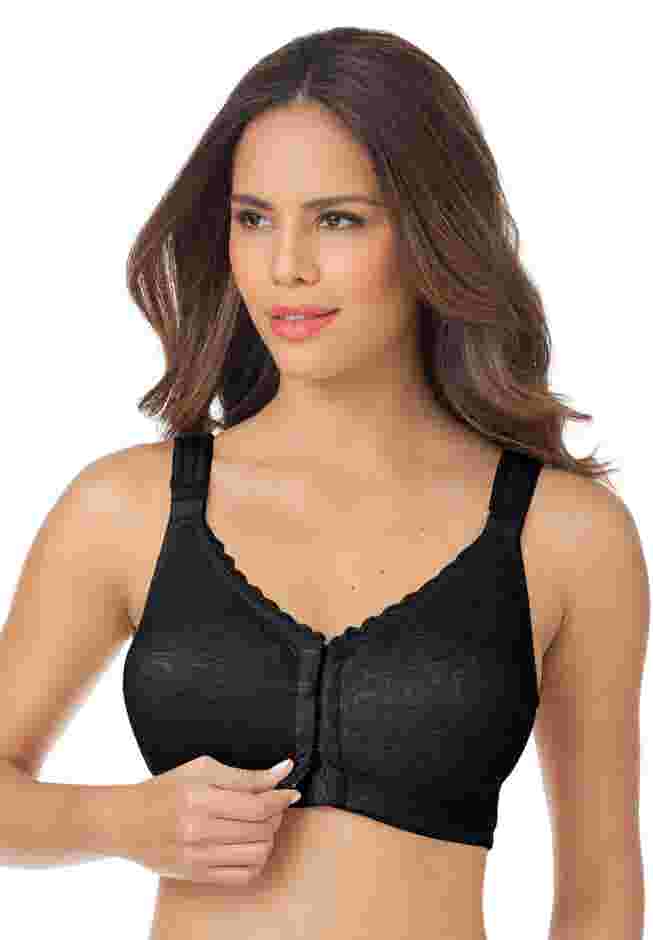 Front Close Wireless Posture Bra image number 0