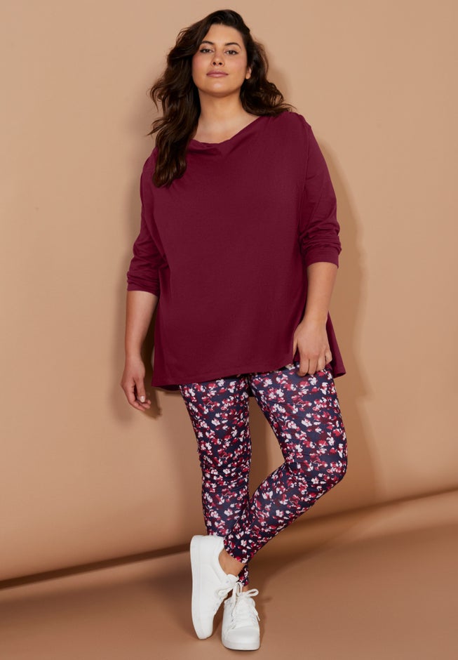 One+Only Cowl-Neck Tunic image number null