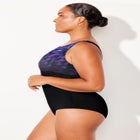 Chlorine Resistant High Neck One Piece Swimsuit image number null