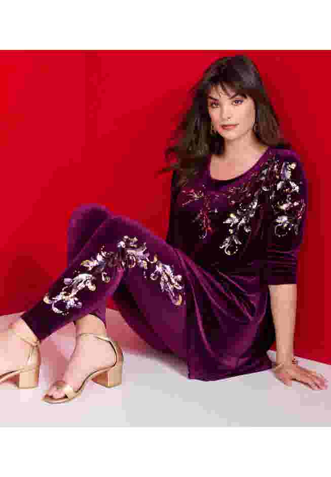 Velour Legging image number 0