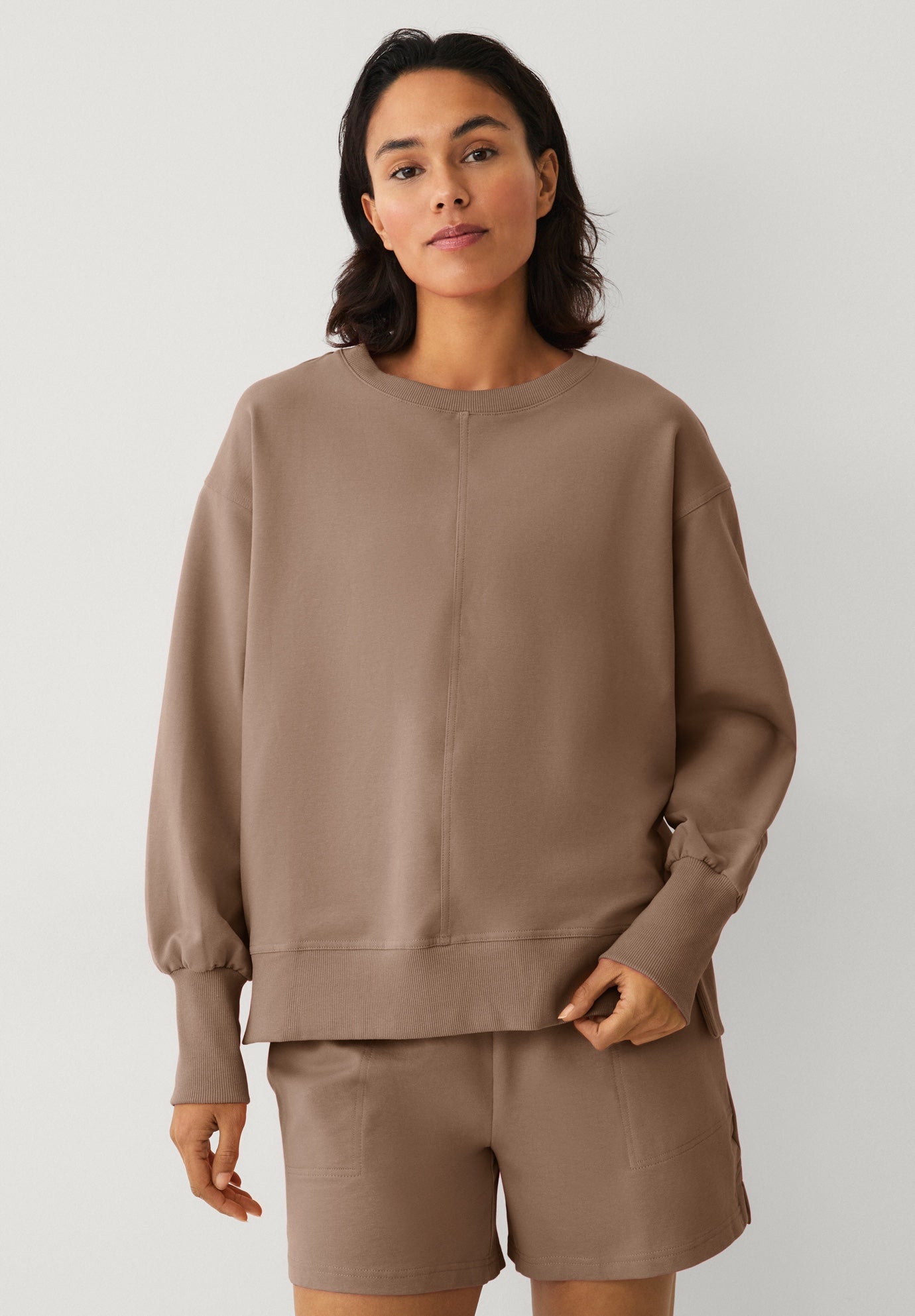 French Terry Crewneck Sweatshirt image number 0