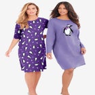 2-Pack Long-Sleeve Sleepshirt image number null