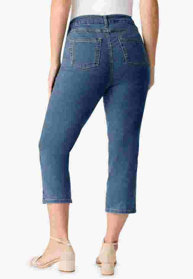 Classic Stretch Capri Jean image number 1