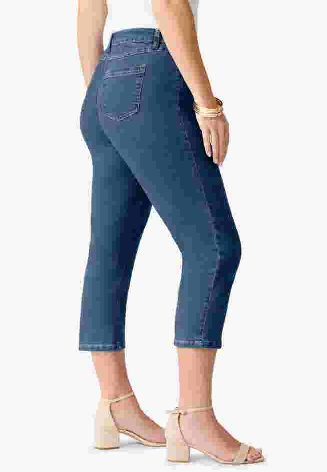 Classic Stretch Capri Jean image number 2