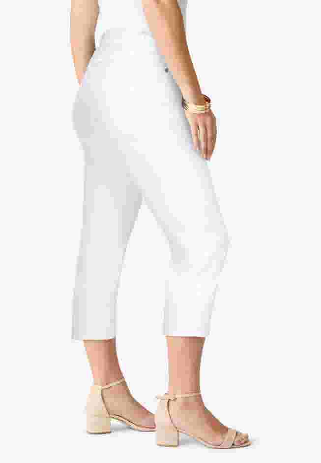 Classic Stretch Capri Jean image number 3