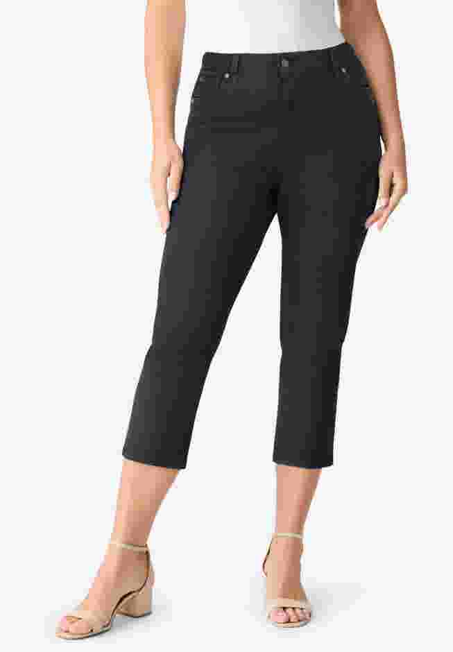Classic Stretch Capri Jean image number 0