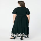 Embroidered Maxi Dress image number null