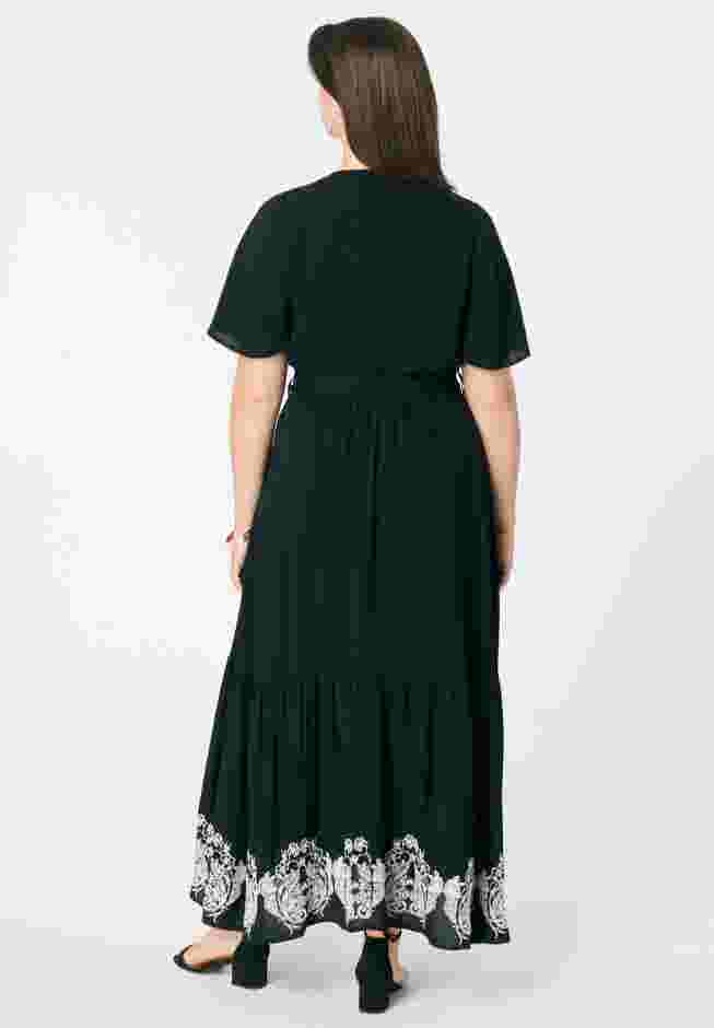 Embroidered Maxi Dress image number 1