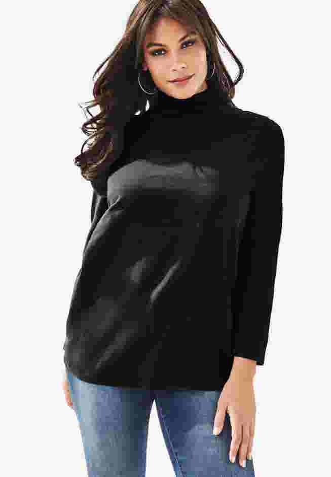 Long Sleeve Mockneck Ultimate Tee image number 0