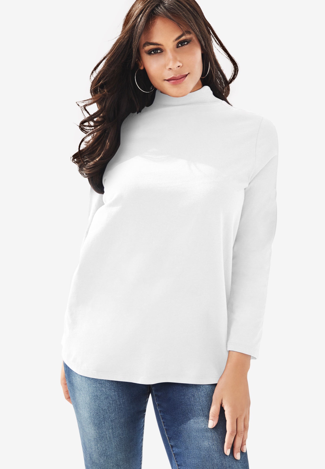 Long Sleeve Mockneck Ultimate Tee image number 0