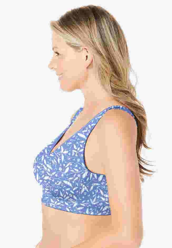 Wireless Microfiber T-Shirt Bra image number 2