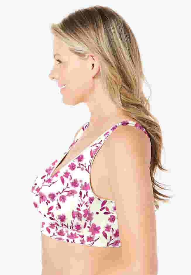 Wireless Microfiber T-Shirt Bra image number 2