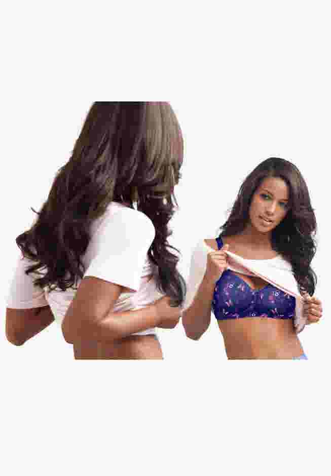 Wireless Microfiber T-Shirt Bra image number 3