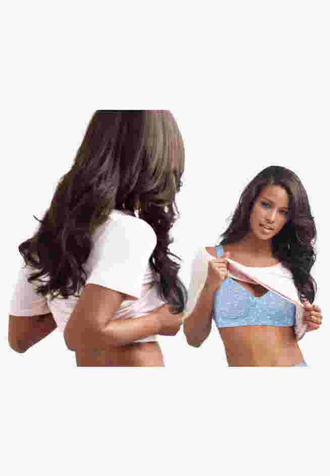 Wireless Microfiber T-Shirt Bra image number 6