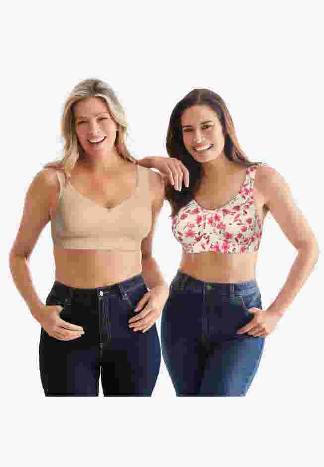 Wireless Microfiber T-Shirt Bra image number 8