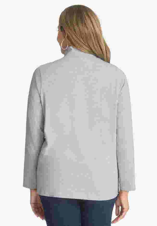 Long Sleeve Mockneck Tee image number 1