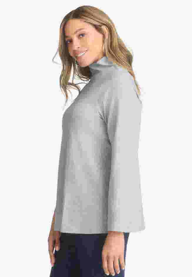 Long Sleeve Mockneck Tee image number 2
