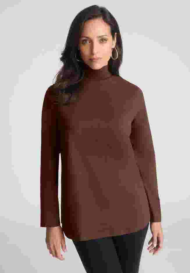 Long Sleeve Mockneck Tee image number 0