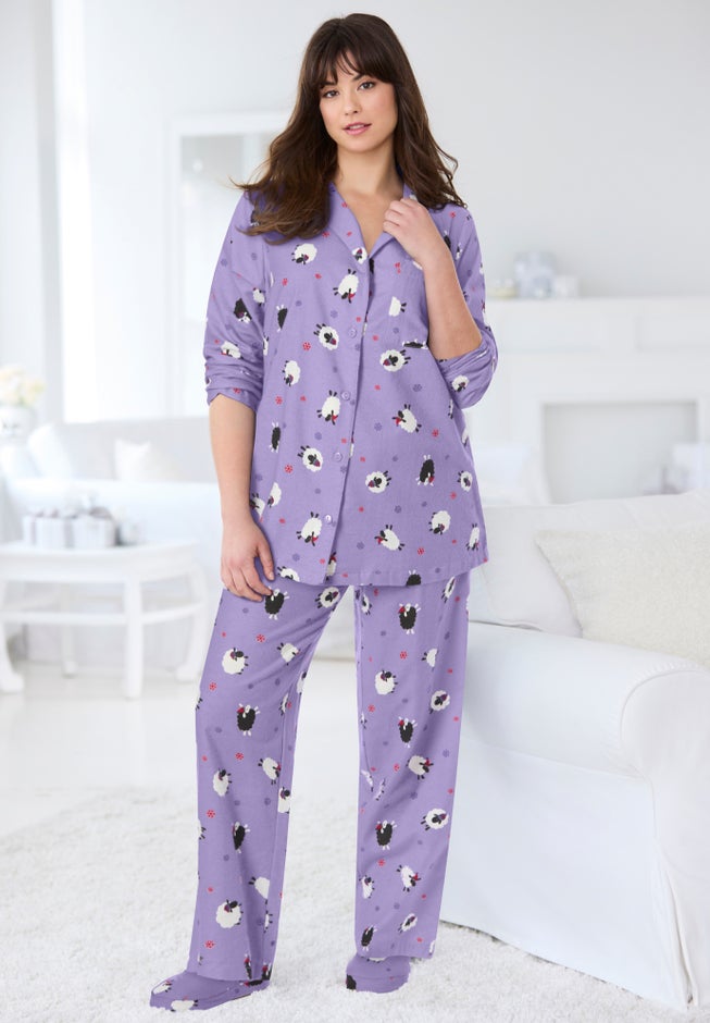 Classic Flannel Pajama Set image number 3