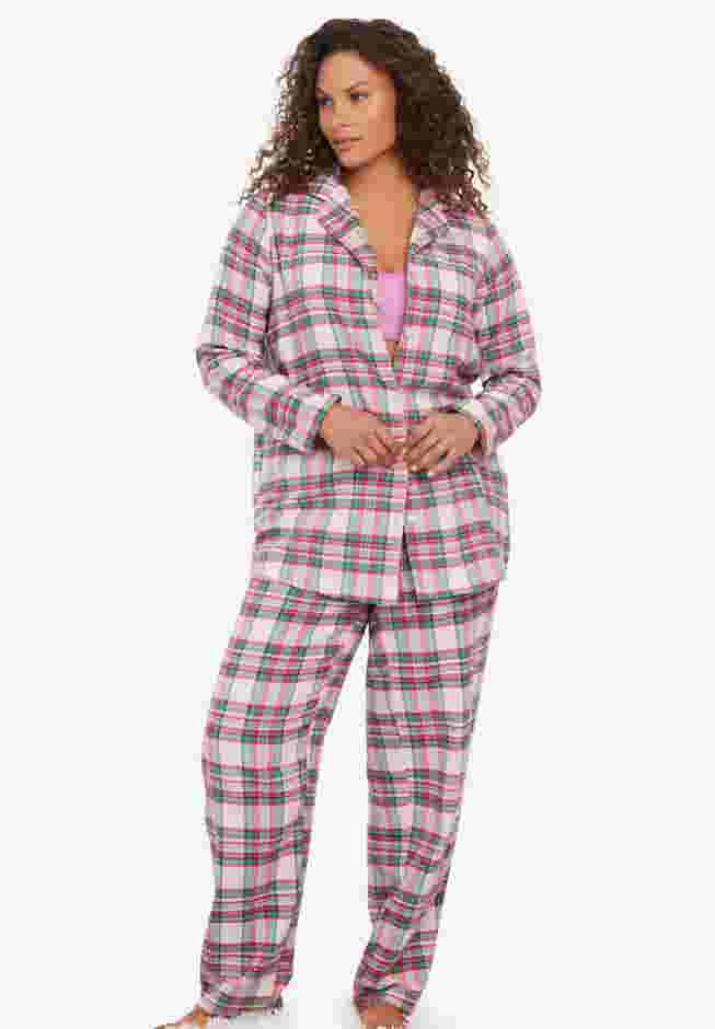 Classic Flannel Pajama Set image number 0
