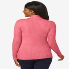 Ribbed Cotton Turtleneck Sweater image number null