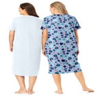 2-Pack Long Sleepshirts image number null