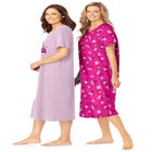 2-Pack Long Sleepshirts image number null