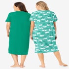 2-Pack Long Sleepshirts image number null