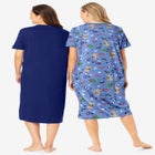 2-Pack Long Sleepshirts image number null