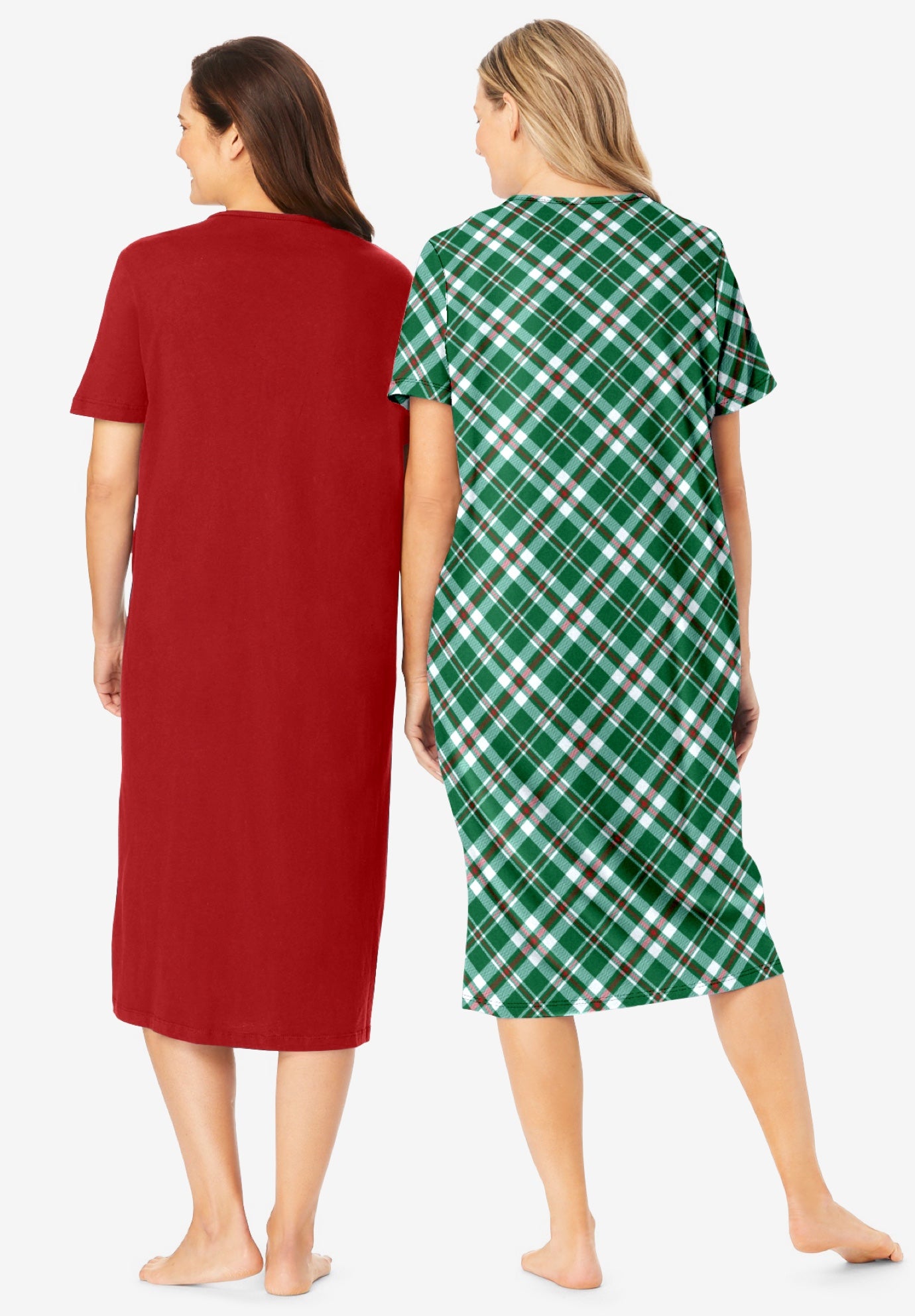 2-Pack Long Sleepshirts image number 1