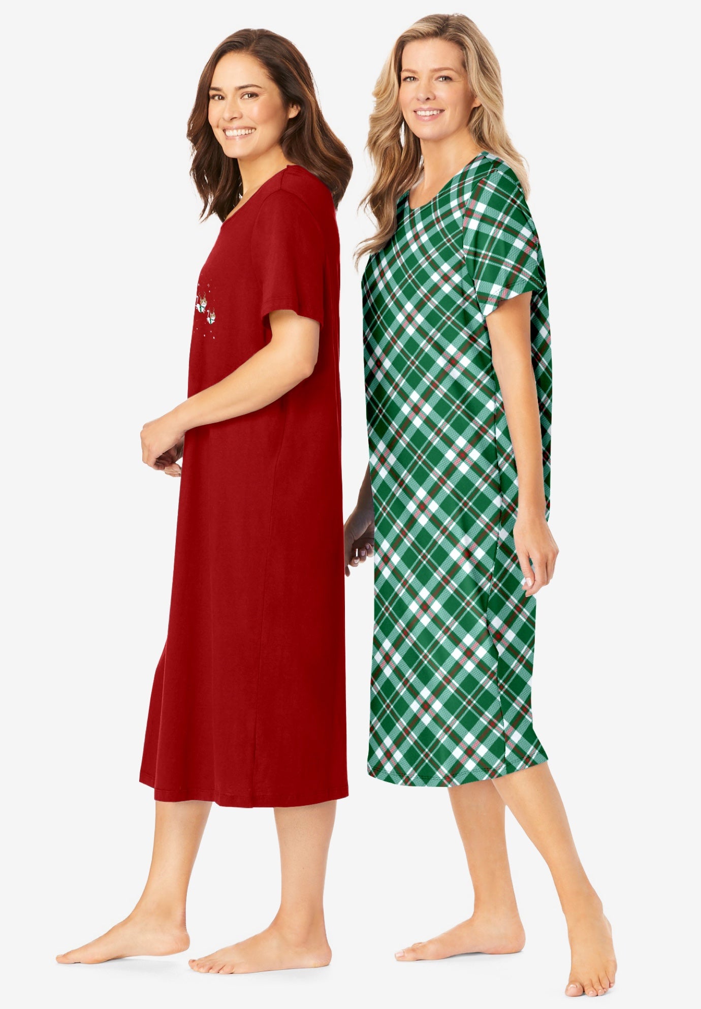 2-Pack Long Sleepshirts image number 2