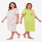 2-Pack Long Sleepshirts image number null