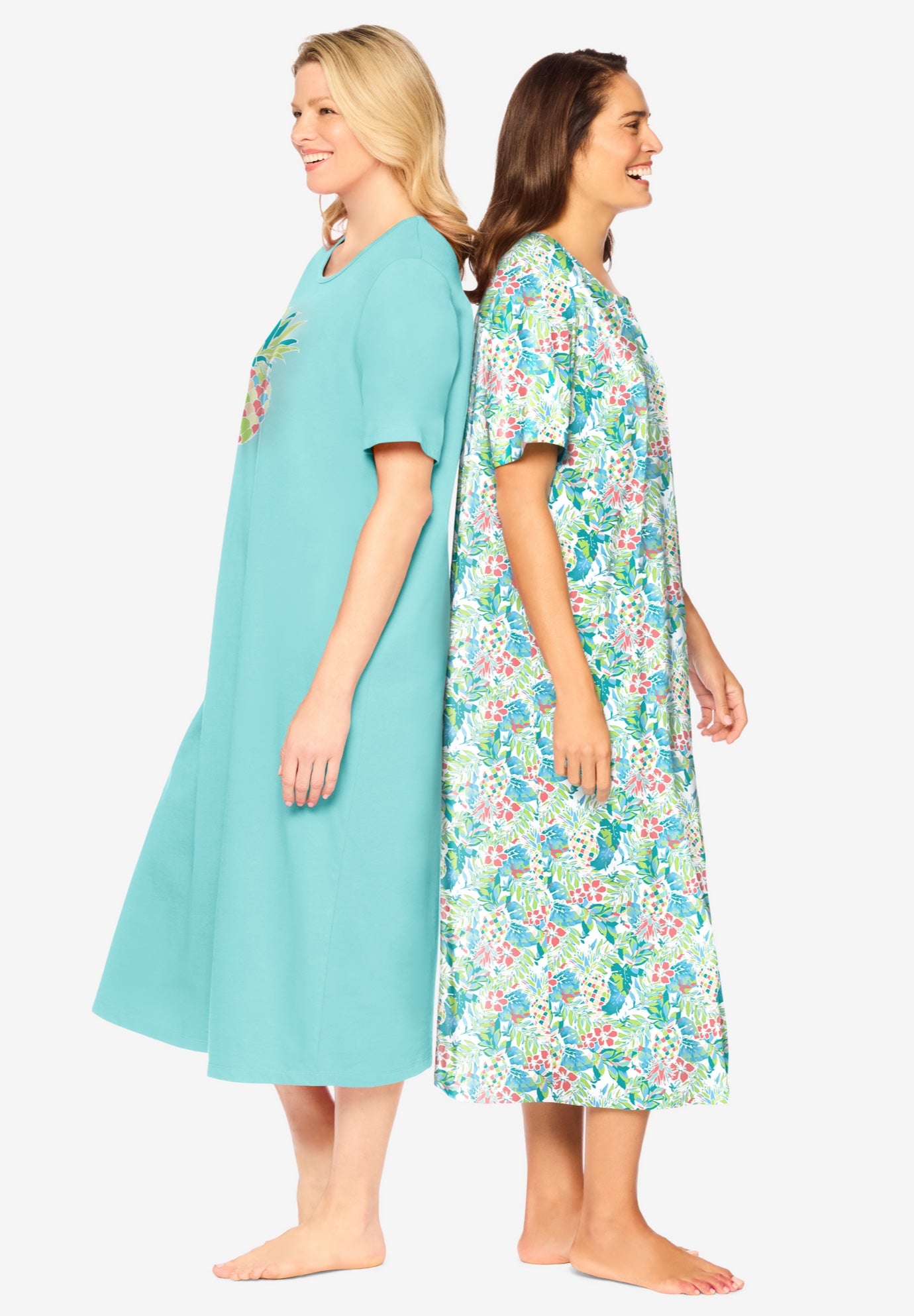 2-Pack Long Sleepshirts image number 2