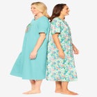 2-Pack Long Sleepshirts image number null
