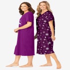 2-Pack Long Sleepshirts image number null