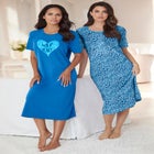 2-Pack Long Sleepshirts image number null