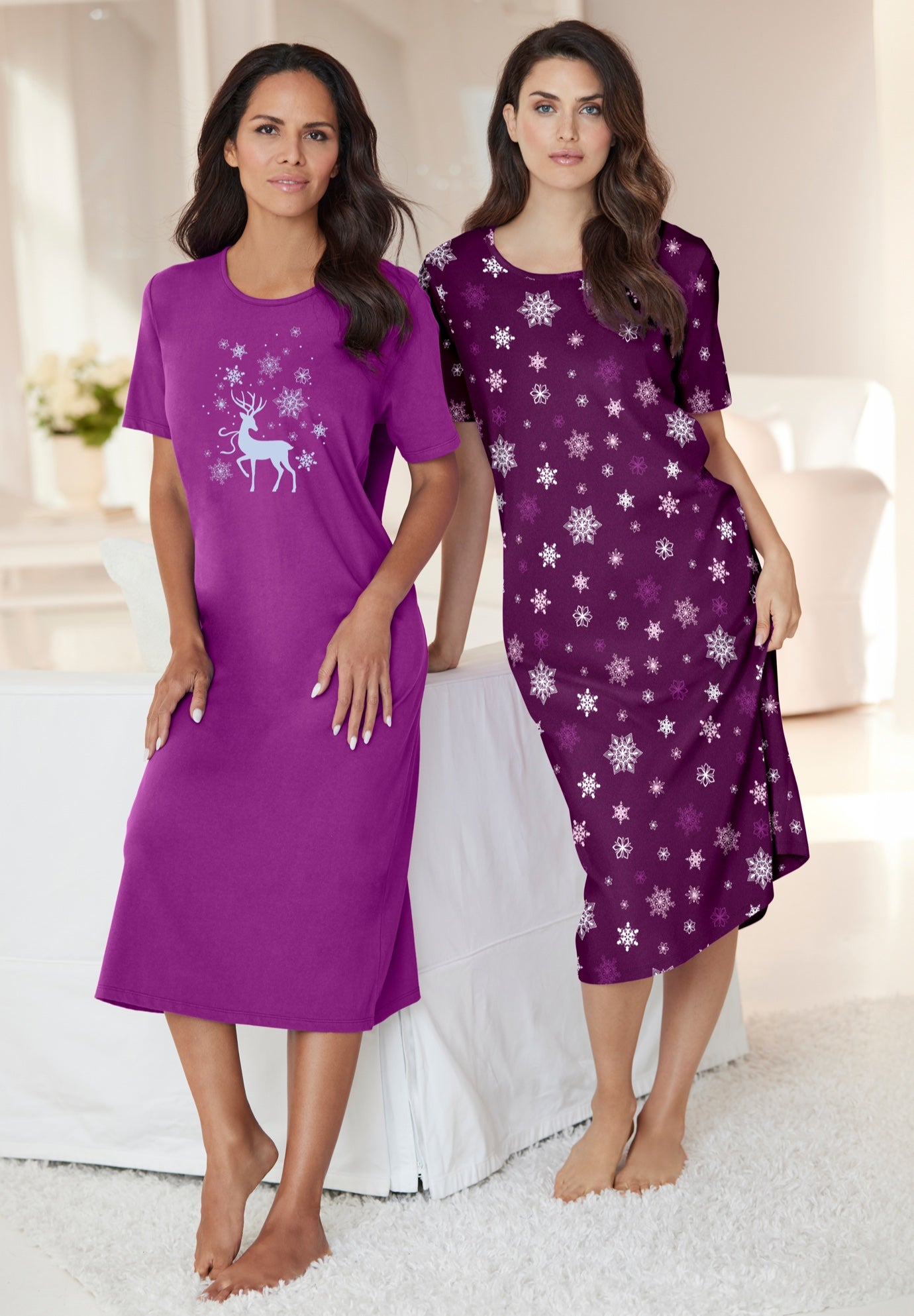 2-Pack Long Sleepshirts image number 0