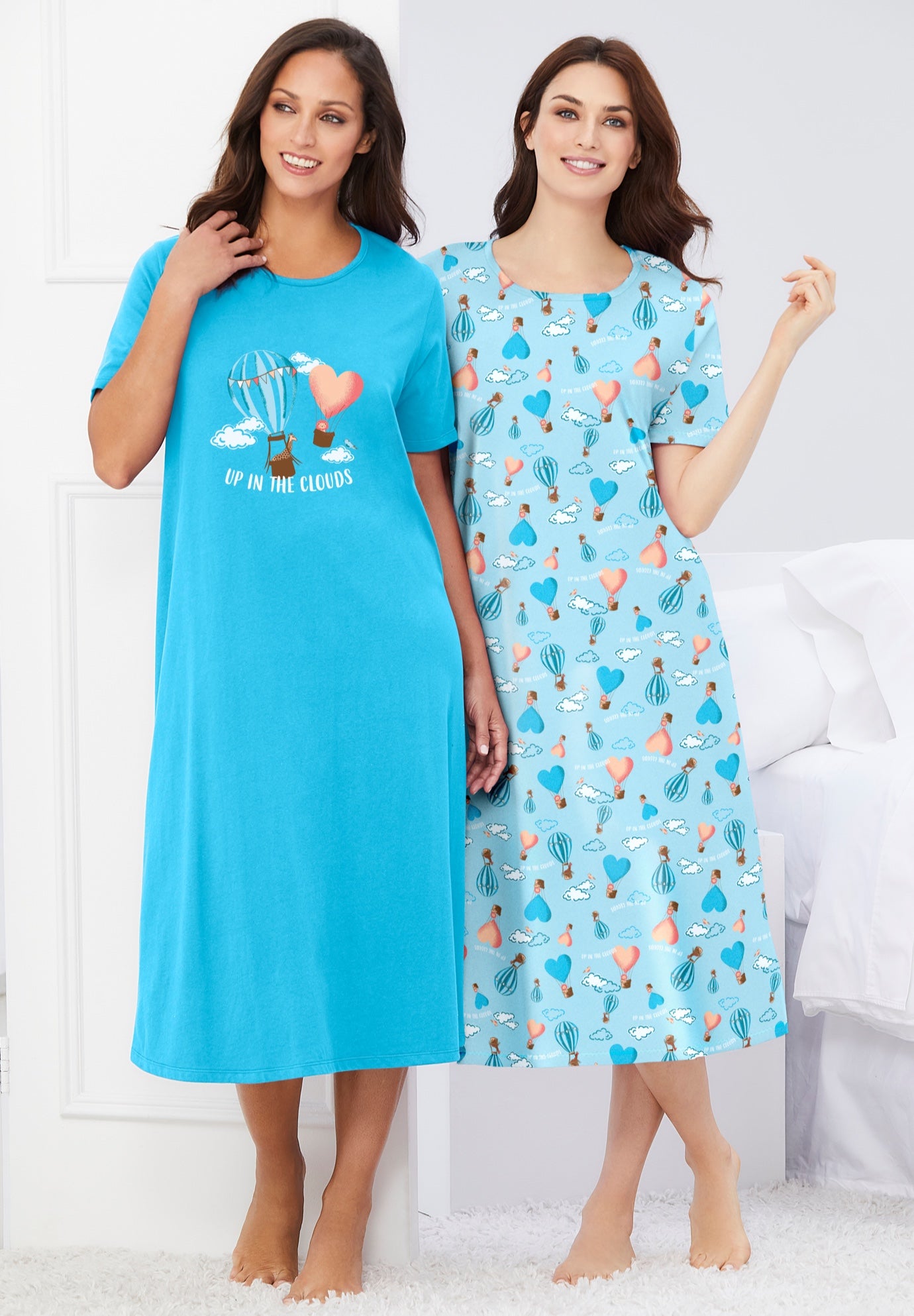 2-Pack Long Sleepshirts image number 0