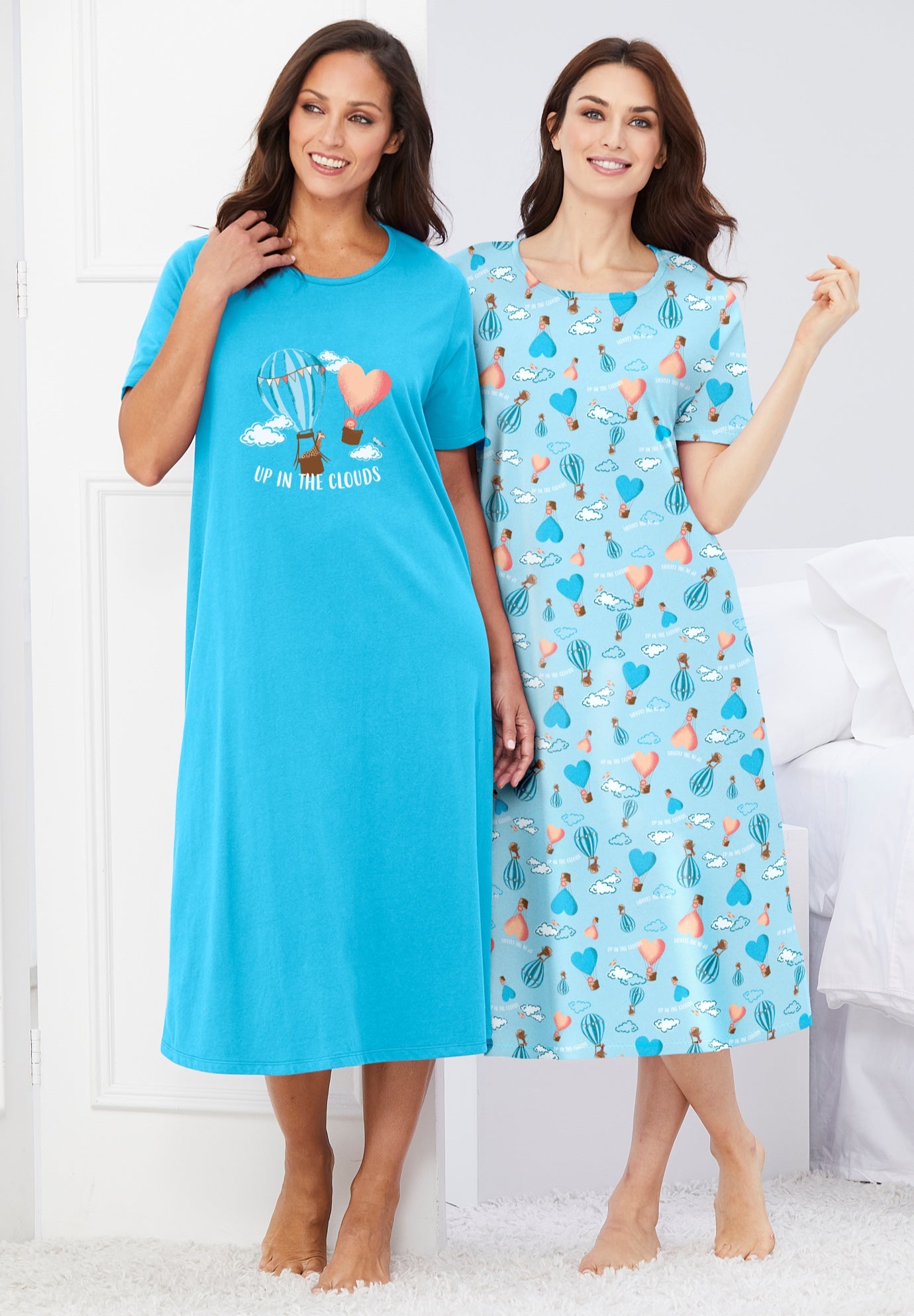 2-Pack Long Sleepshirts image number 0