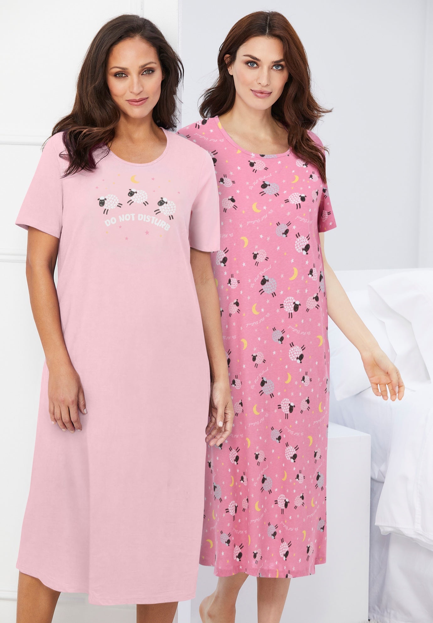 2-Pack Long Sleepshirts image number 5