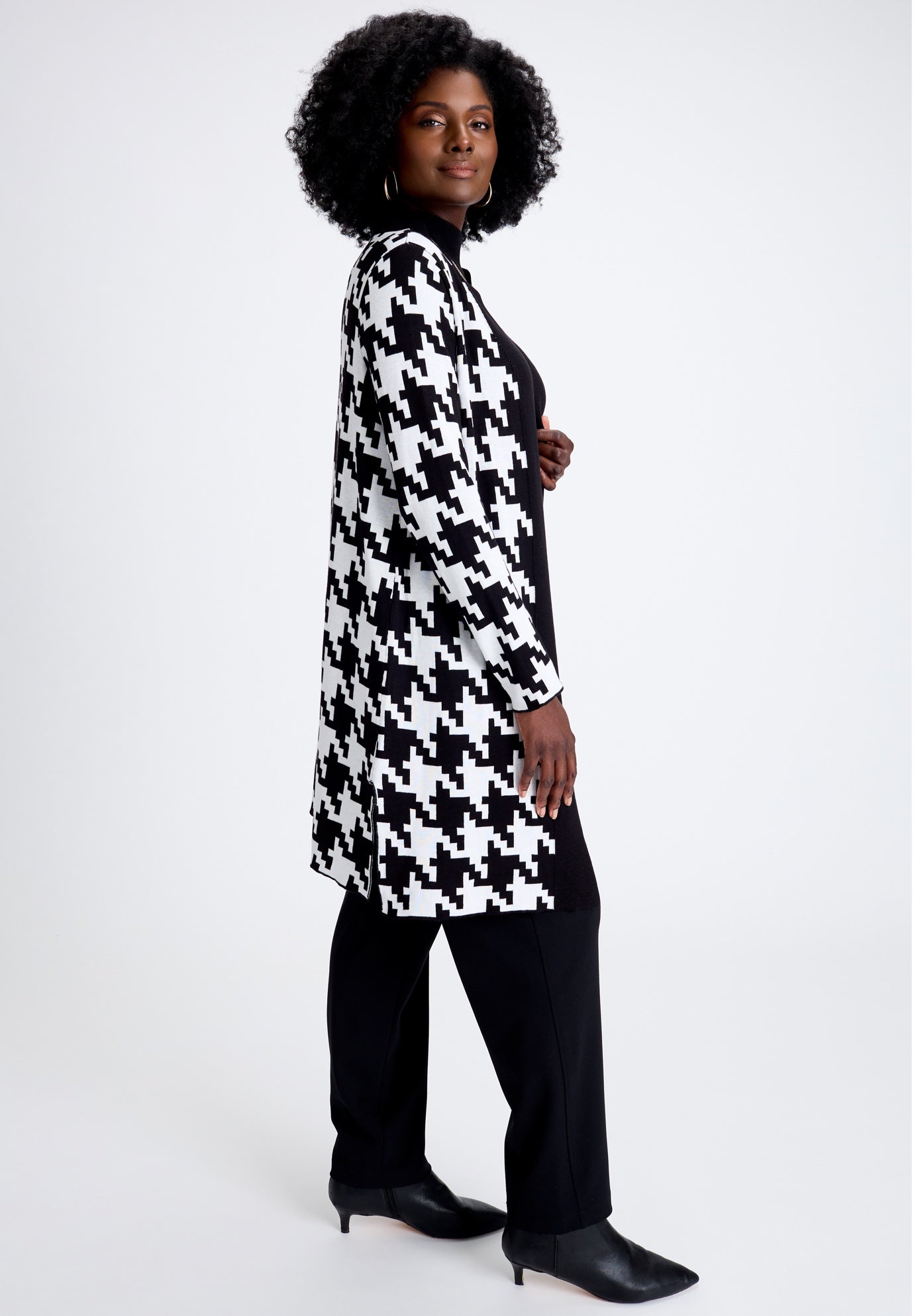 Fine Gauge Cardigan Topper image number 2