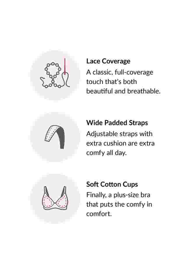 Glamorise® Magic Lift® Cotton Support Wireless Bra 1001 image number 5