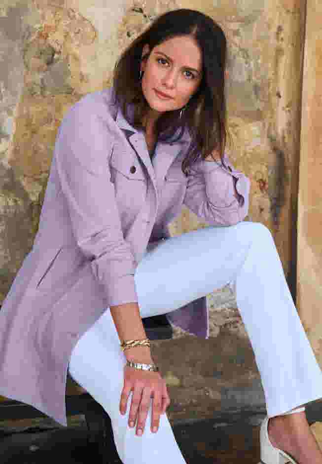 Long Denim Jacket image number 0