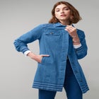 Long Denim Jacket image number null