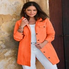 Long Denim Jacket image number null